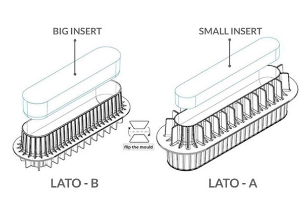 Silicone Mould - Inserto Bûche